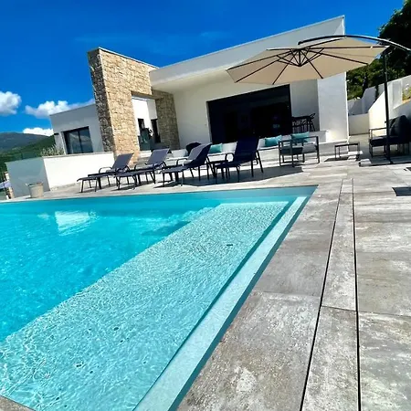 Les Villas Du Domaine Napoleon Corsica Vue Mer Et Piscine Pietrosella Exterior photo