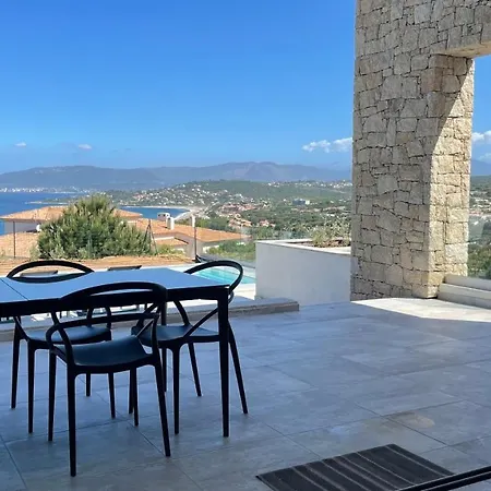 Les Villas Du Domaine Napoleon Corsica Vue Mer Et Piscine Pietrosella Exterior photo